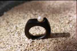 Bague Ebne Perle 1