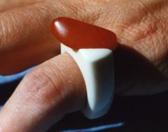 Bague Ambre incrusté