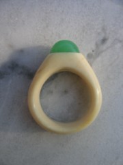 Bague Chrysoprase