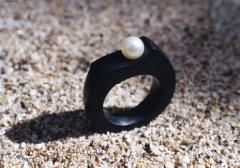 Bague Ebne Perle 2