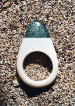 Bague Verdite pointue