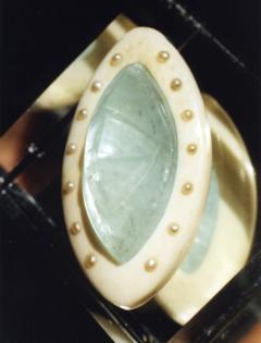 Pendentif aigue-marine