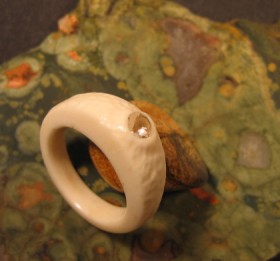 Bague Topaze incolore